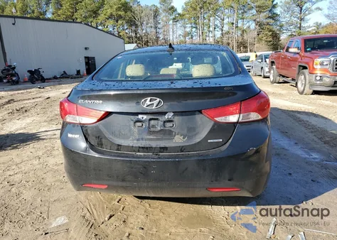 2011 Hyundai Elantra Gls из США, поврежденный, VIN 5NPDH4AE9BH012259